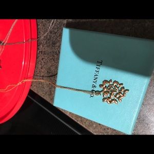 Tiffany Paloma Picasso olive branch necklace